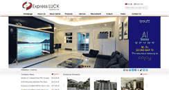 Desktop Screenshot of expressluck.com